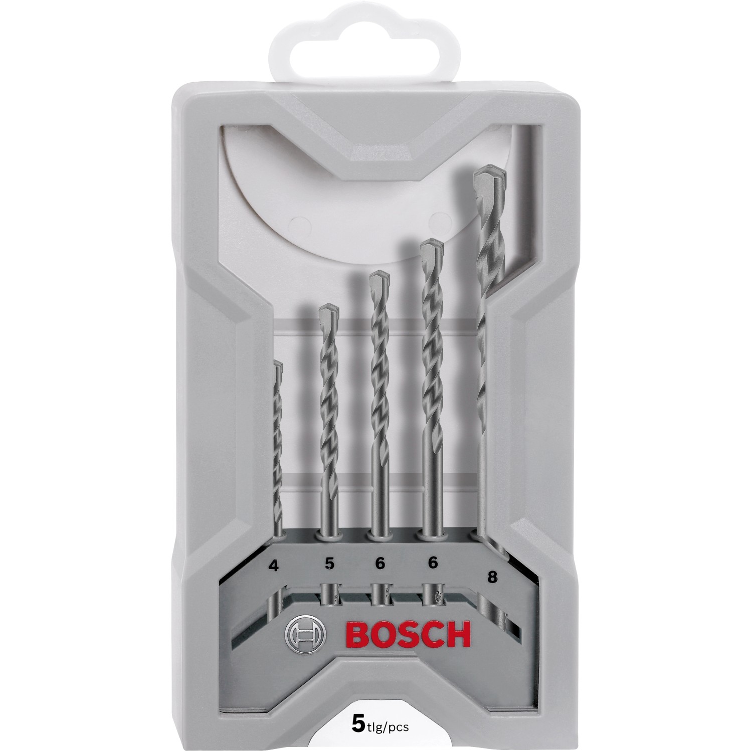 Bosch Betonbohrer-Set CYL-3 Silver Percussion 5-teilig Ø 4 mm - 8 mm günstig online kaufen