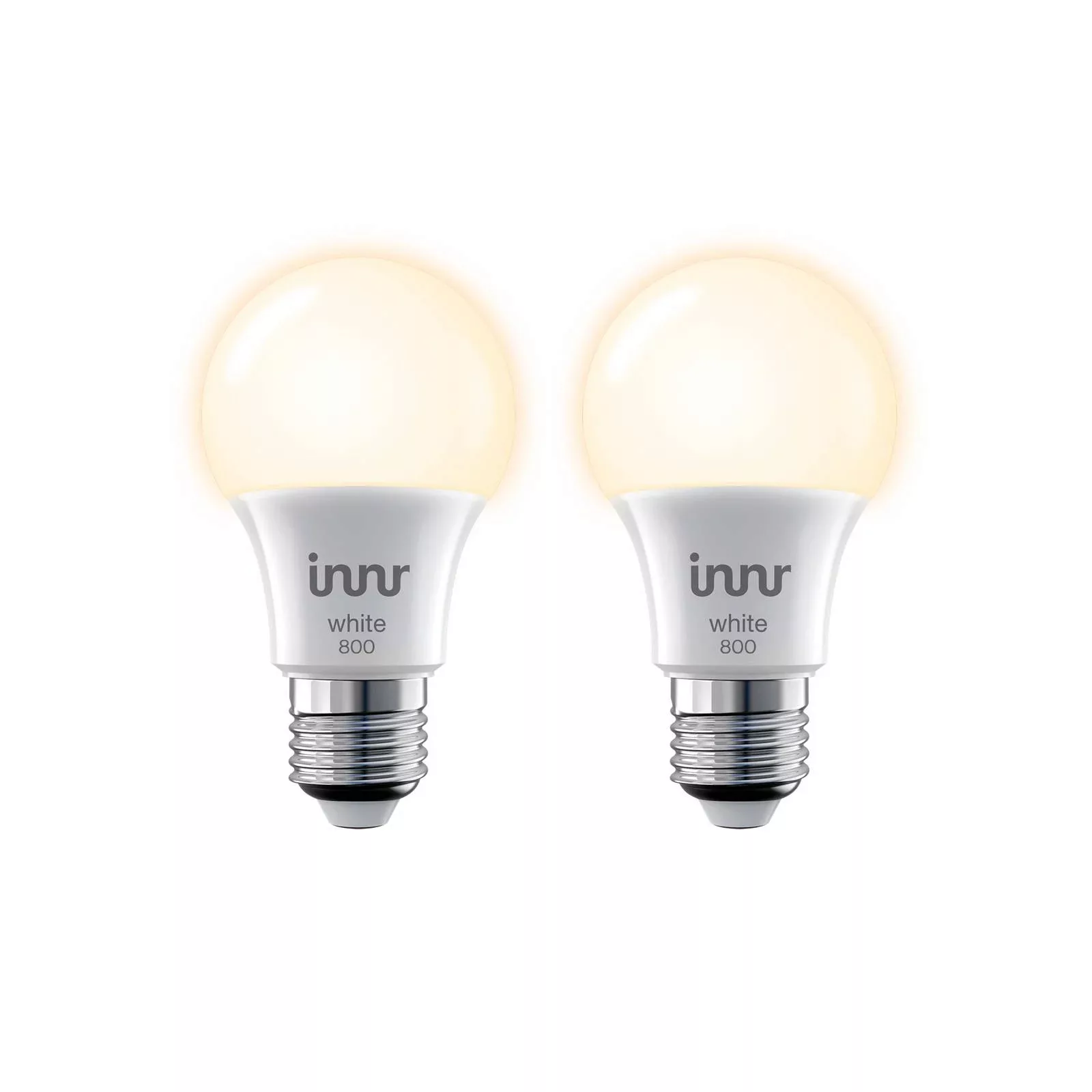 Innr LED-Leuchtmittel Smart E27, 8,5 W, 2.700 K, 806 lm, 2er günstig online kaufen