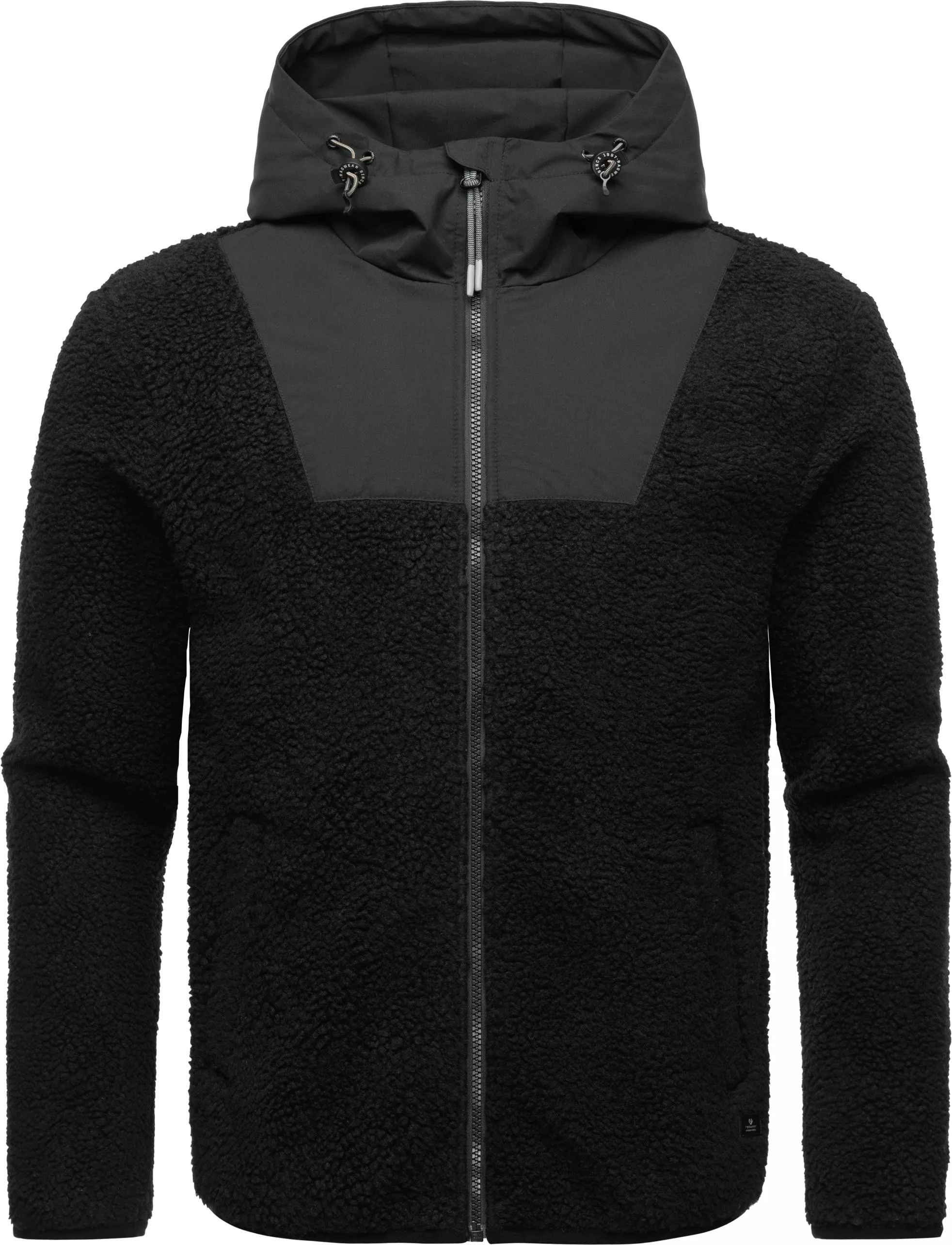 Ragwear Fleecejacke "Adar", mit Kapuze, Angesagte Herren Plüschjacke mit ho günstig online kaufen