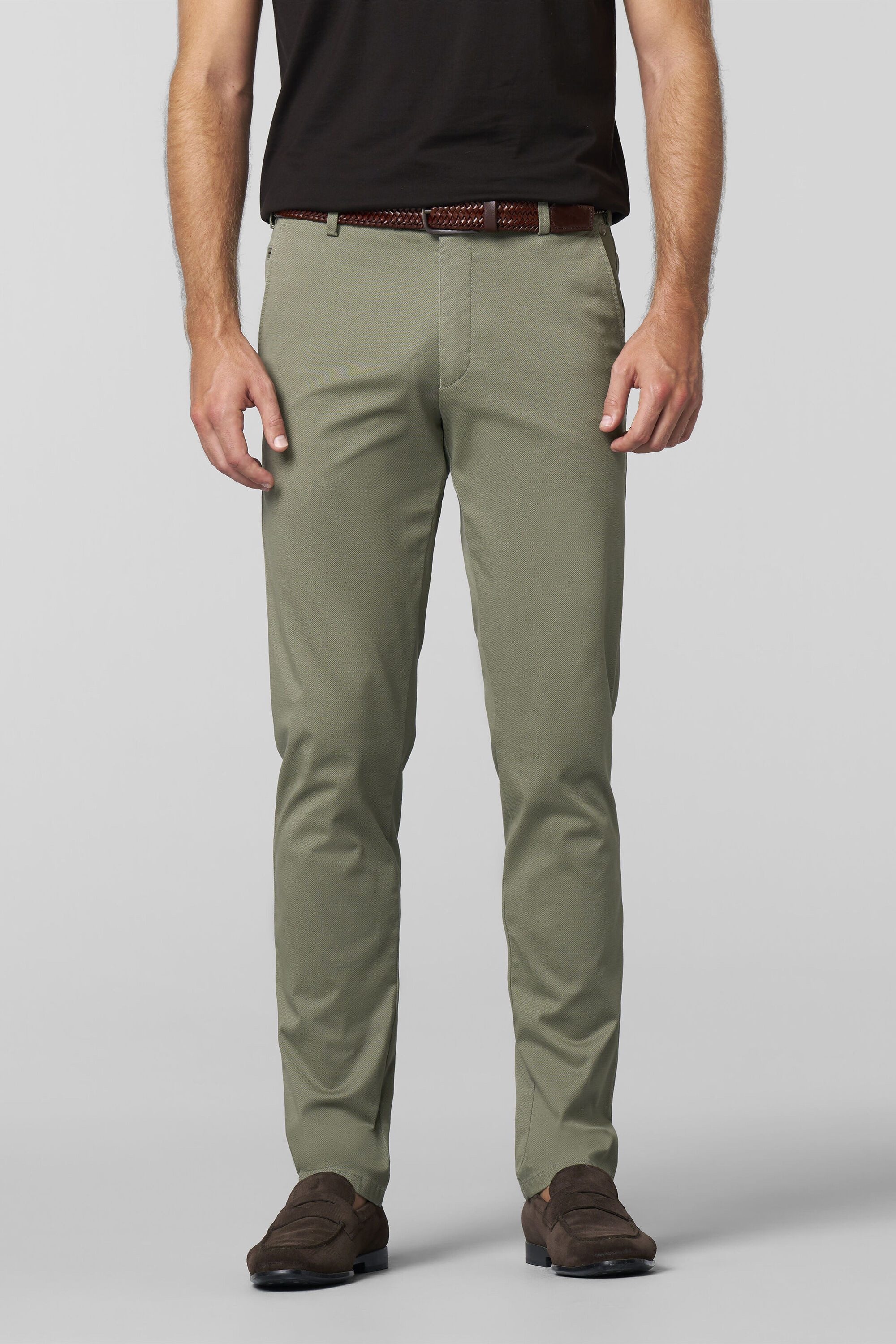 MEYER Chinos "BONN Art.1-5063", mit buntgewebtem Innenfutter günstig online kaufen