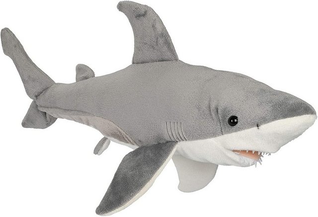 Uni-Toys Kuscheltier Weißer Hai - 50 cm (Länge) - Plüsch-Fisch - Plüschtier günstig online kaufen