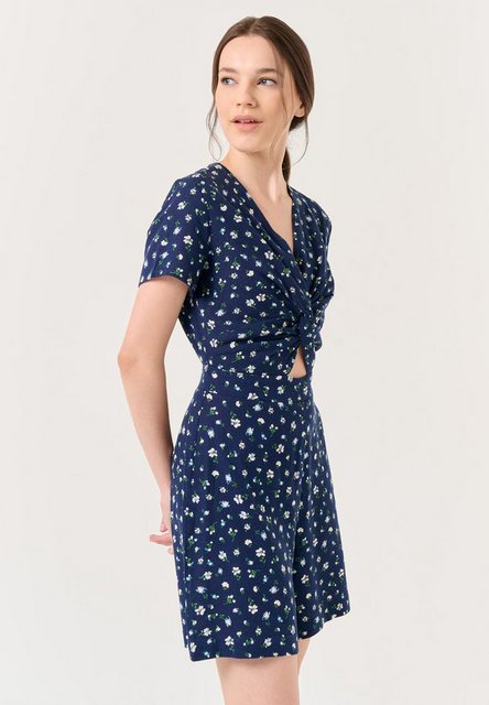 Jimmy Key Jumpsuit Kurzärmlig Floraler Print Kurzer Overall günstig online kaufen