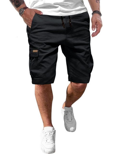 JMIERR Cargoshorts Kurze Hosen Herren Baumwolle Shorts Sommer Freizeithose günstig online kaufen