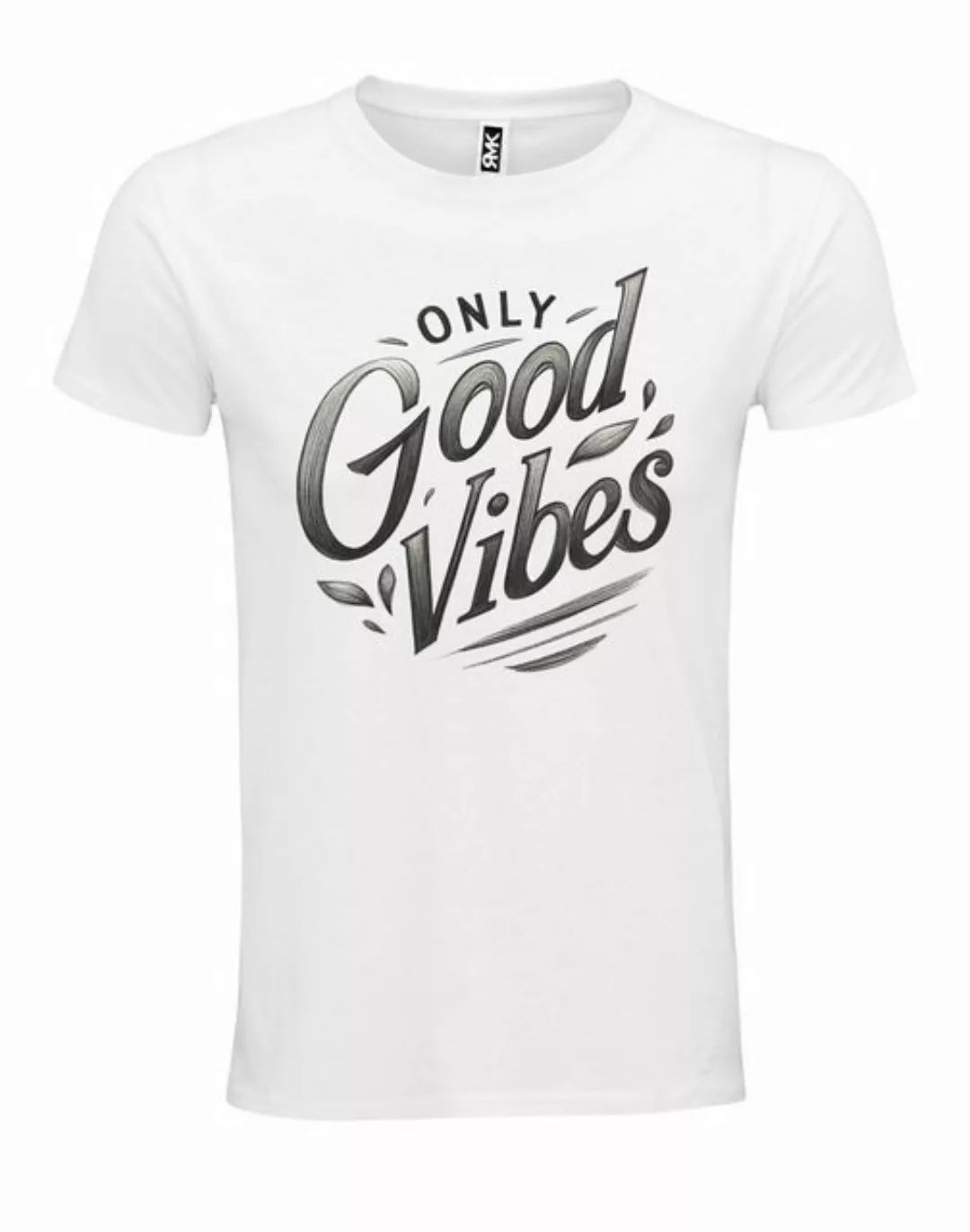 RMK T-Shirt Damen Freizeitshirt Bluse Top kurzarm Rundhals mit "Only Good V günstig online kaufen