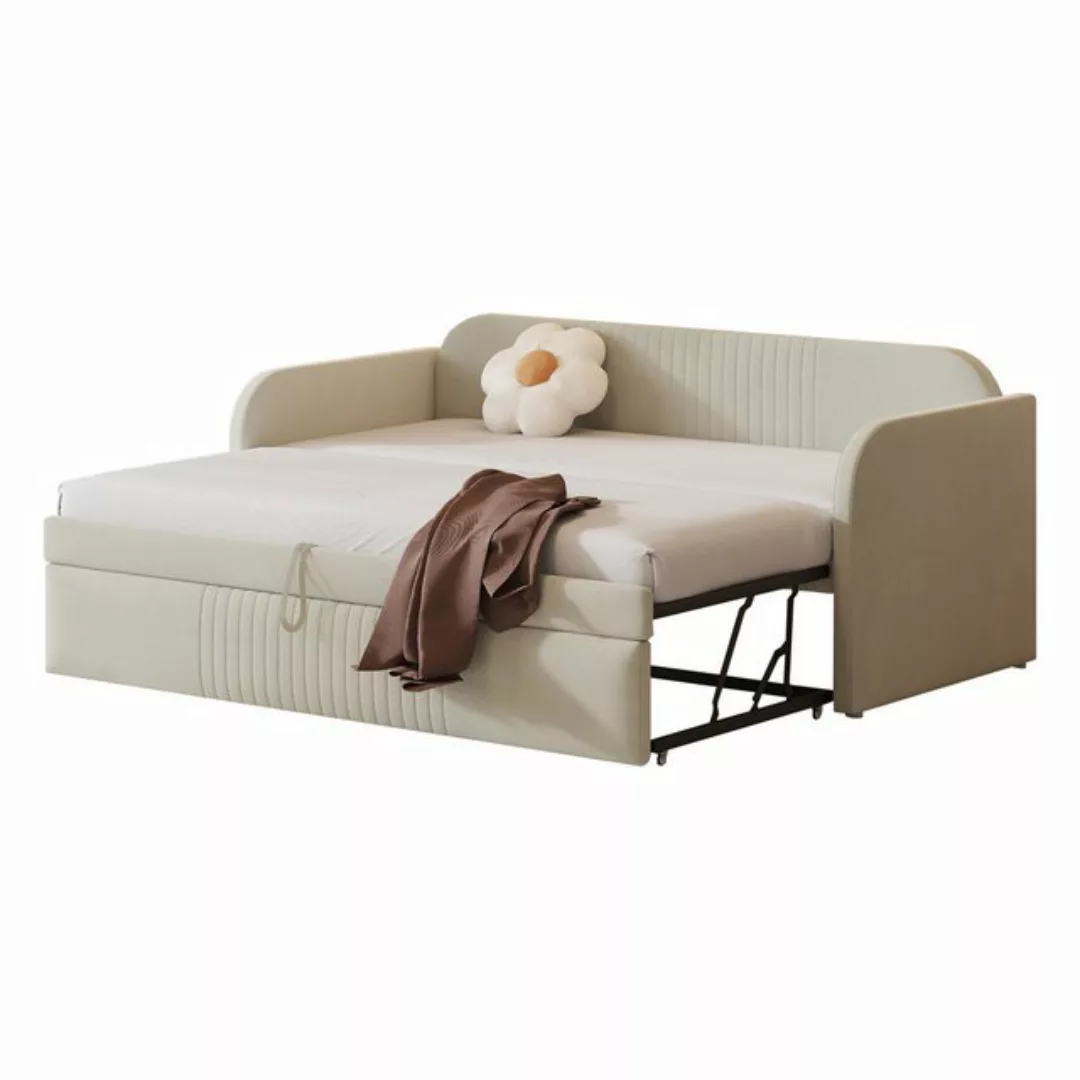 Rustrky Polsterbett Schlafsofa Doppelbett Jugendbett Daybett Tagesbett Kind günstig online kaufen