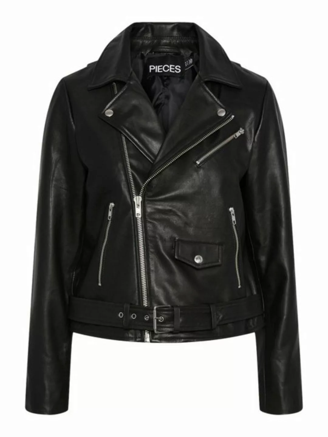 pieces Lederjacke PCNISSE (1-St) günstig online kaufen