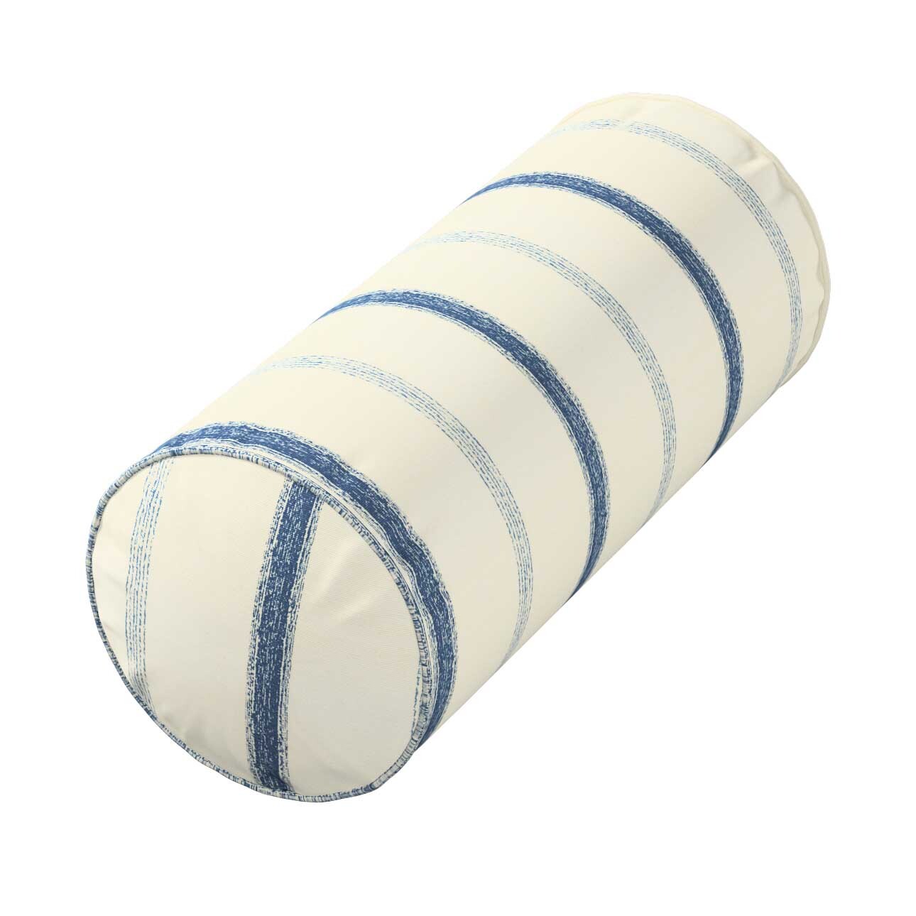 Bezug für Ektorp Rolle, creme- blau gestreift, Ektorp Rolle 15 x 35 cm, Avi günstig online kaufen