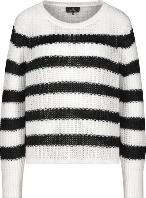 Monari Sweatshirt 807794 off-white gemustert günstig online kaufen