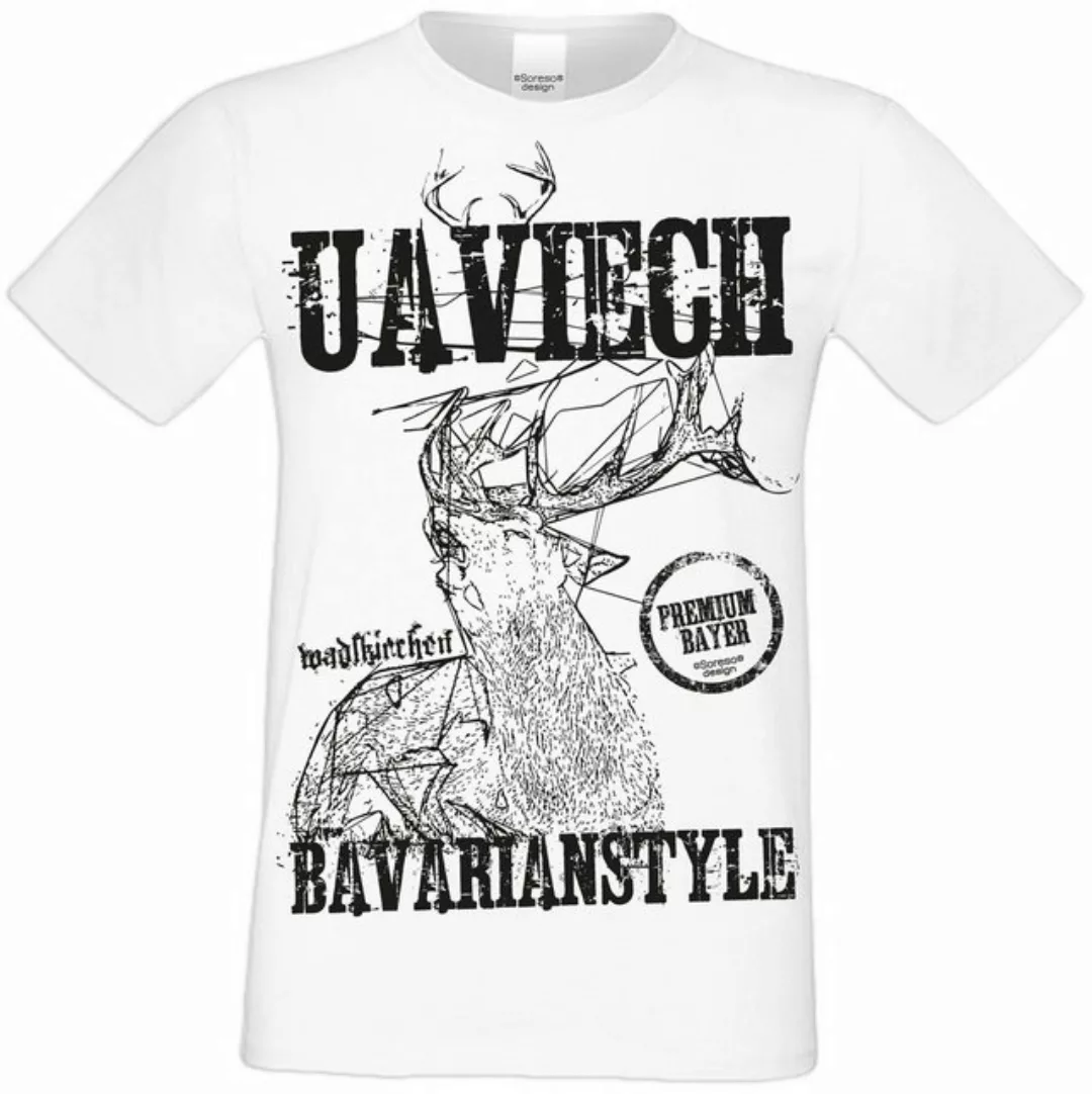 Soreso® T-Shirt Trachtenshirt Uaviech Herren (Ein T-Shirt) Trachten T-Shirt günstig online kaufen
