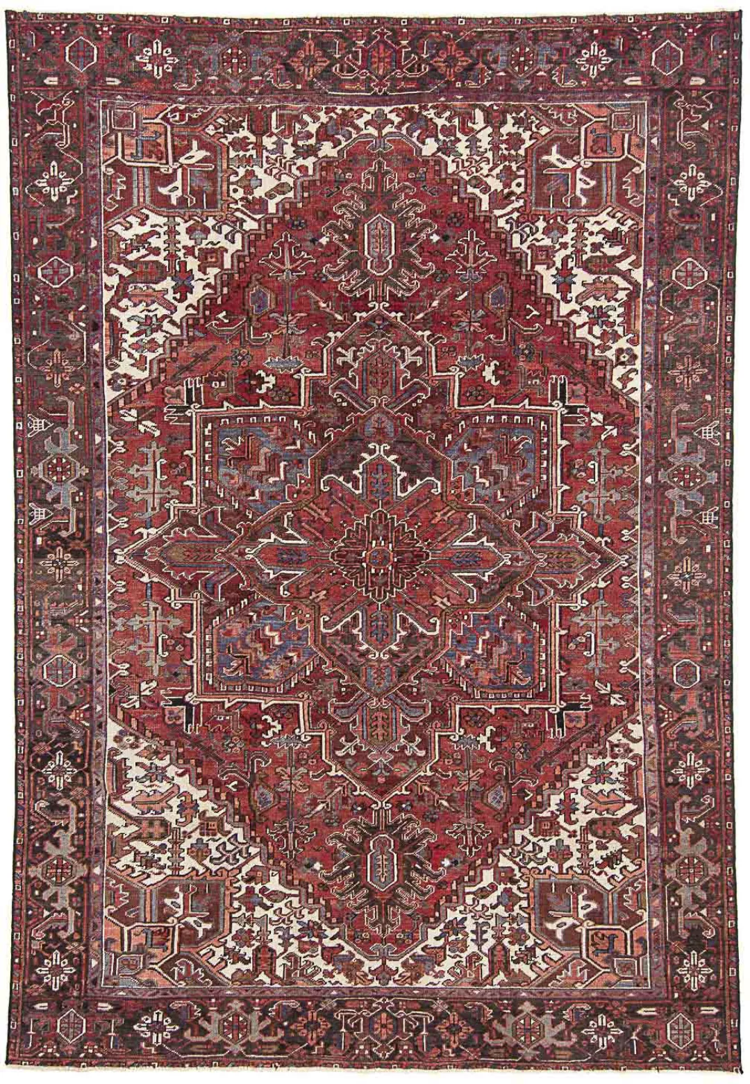 morgenland Wollteppich »Hosseinabad Medaillon 157 x 104 cm«, rechteckig, Ha günstig online kaufen