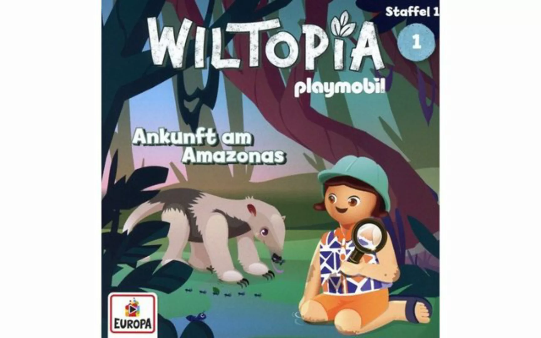 Europa Hörspiel-CD Playmobil Wiltopia 01 - Ankunft am Amazonas günstig online kaufen