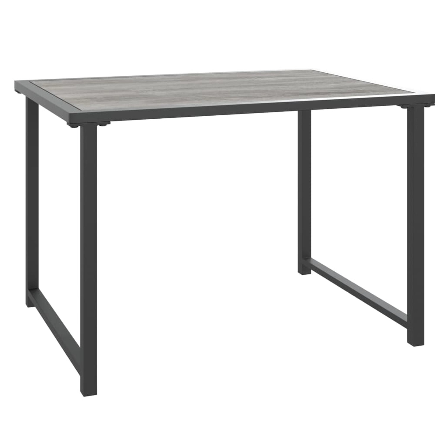 vidaXL Gartentisch Anthrazit 55x40x37 cm Stahl 355821 günstig online kaufen