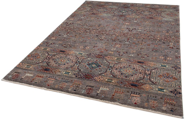 morgenland Orientteppich »Ziegler - 230 x 168 cm - dunkelbraun«, rechteckig günstig online kaufen