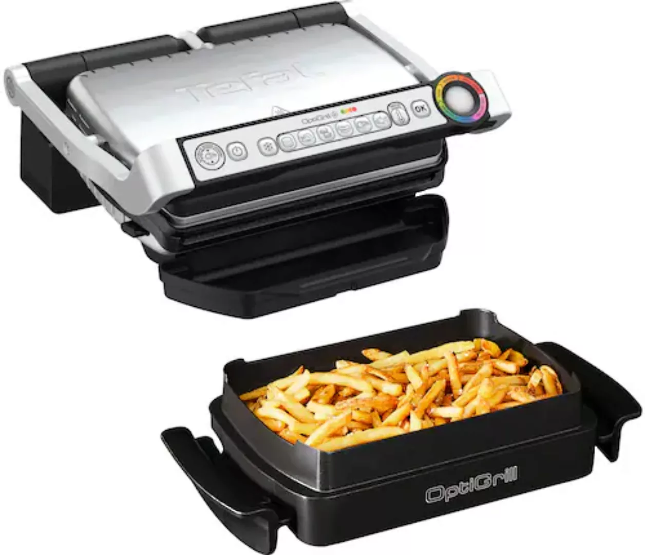 Tefal Kontaktgrill »GC714D OptiGrill+« günstig online kaufen