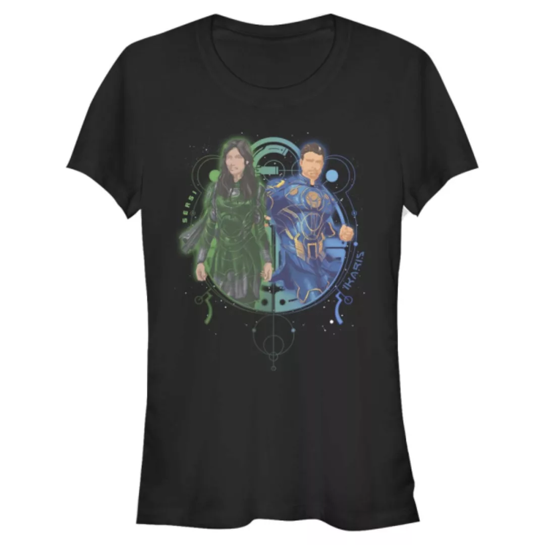 Marvel - Les Éternels - Duo Sersi Ikaris - Frauen T-Shirt günstig online kaufen