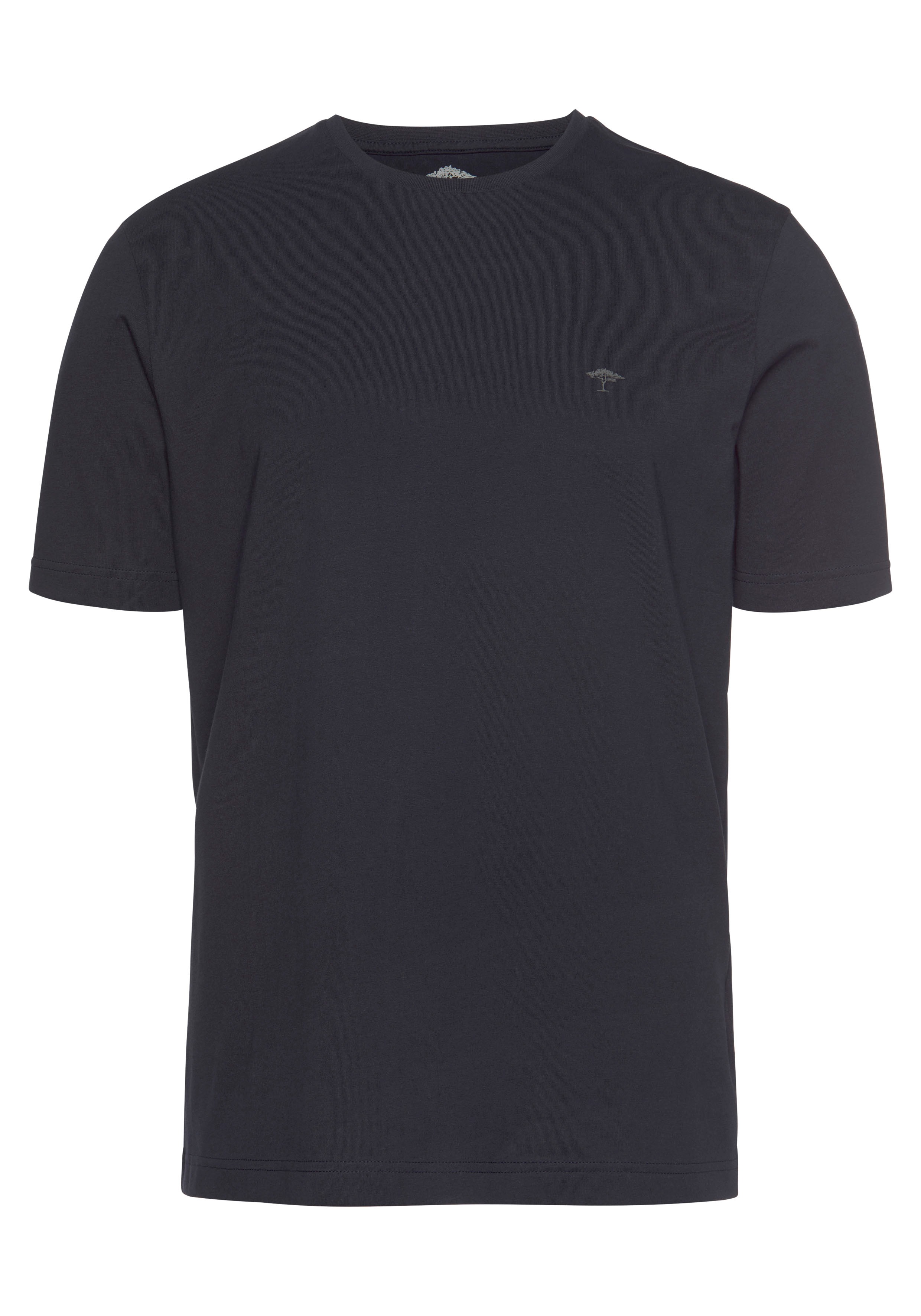 FYNCH-HATTON T-Shirt, mit Rundhals und Logo-Stickerei günstig online kaufen
