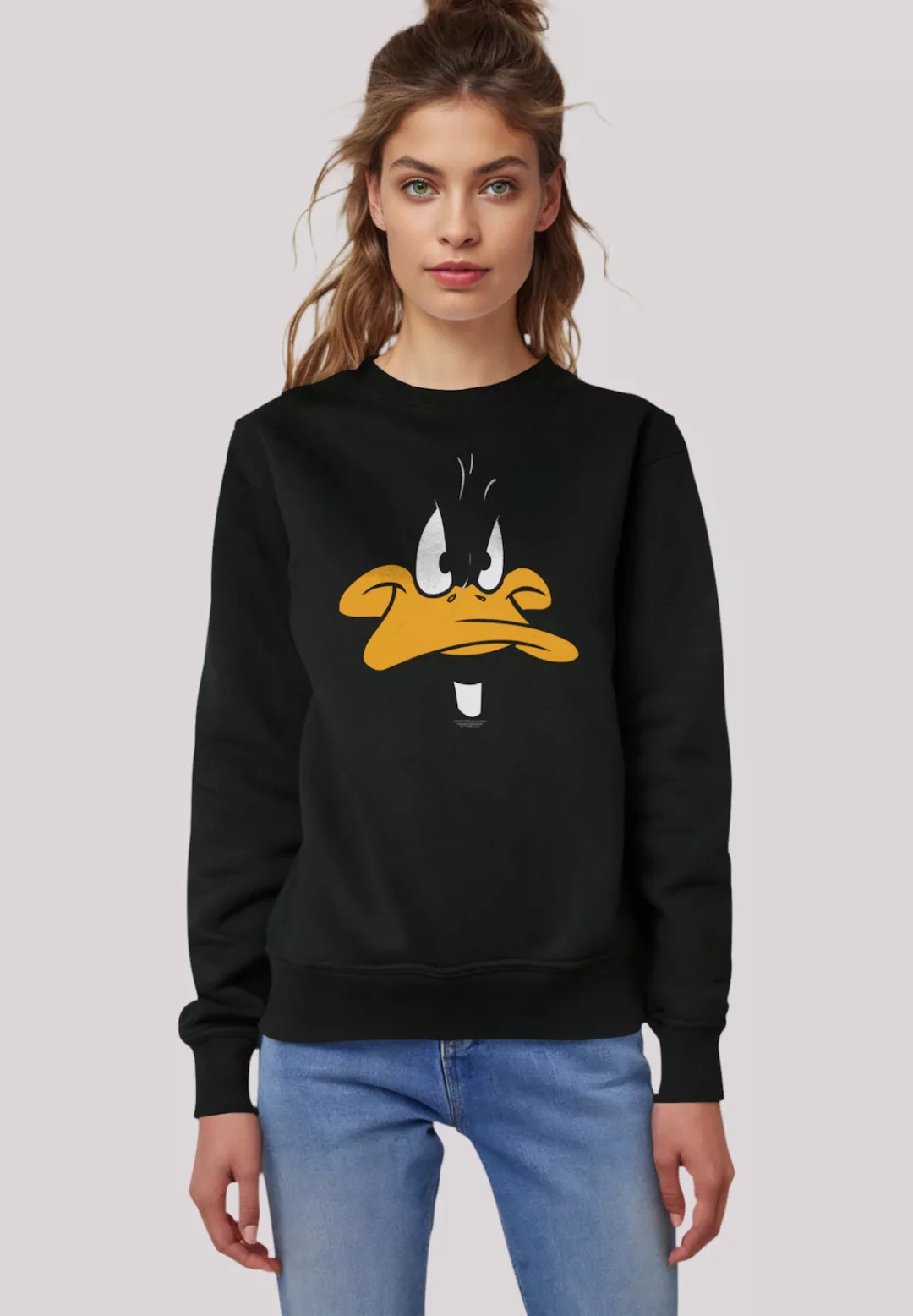 F4NT4STIC Sweatshirt "Daffy Duck Loones Tunes Big Face", Premium Qualität günstig online kaufen