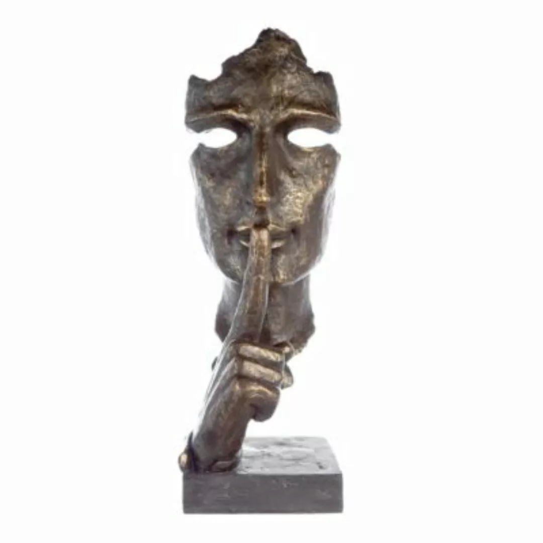 Casablanca by GILDE Skulptur Silence bronze günstig online kaufen