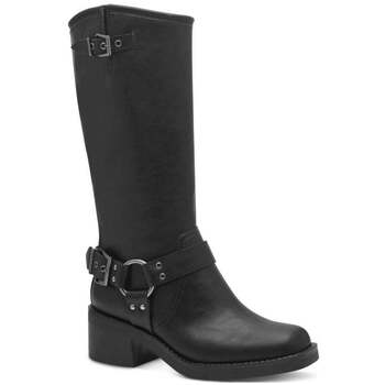 Tamaris Winterstiefel, Blockabsatz, Bikerstiefel, Langschaftstiefel mit Zie günstig online kaufen