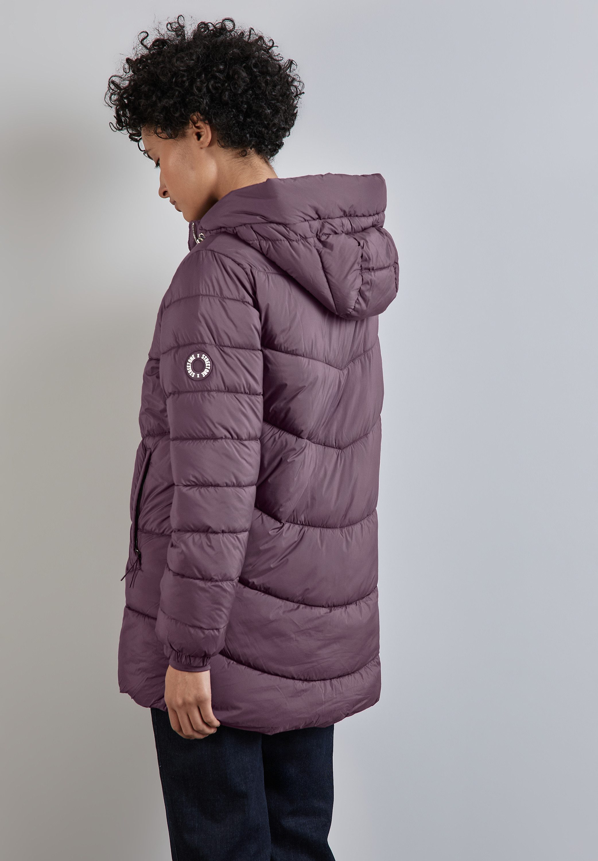 STREET ONE Steppjacke mit Kapuze günstig online kaufen