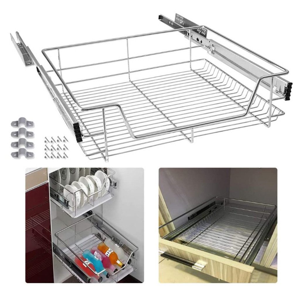 JEOBEST Auszug Teleskopschublade, für 56cm-Schrank, Küchenschublade, günstig online kaufen