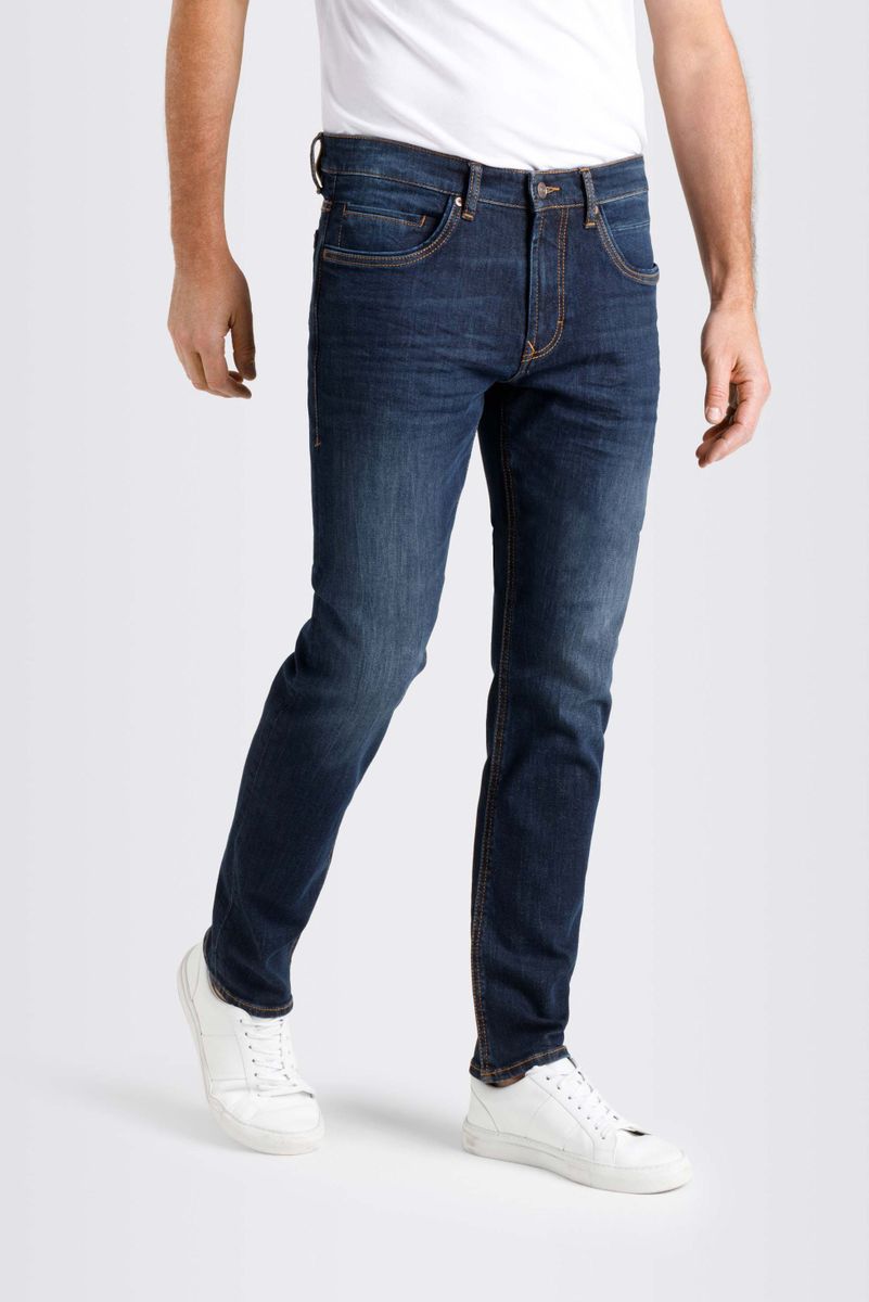 MAC Jeans Arne Pipe Authentic Dunkelblau - Größe W 38 - L 36 günstig online kaufen