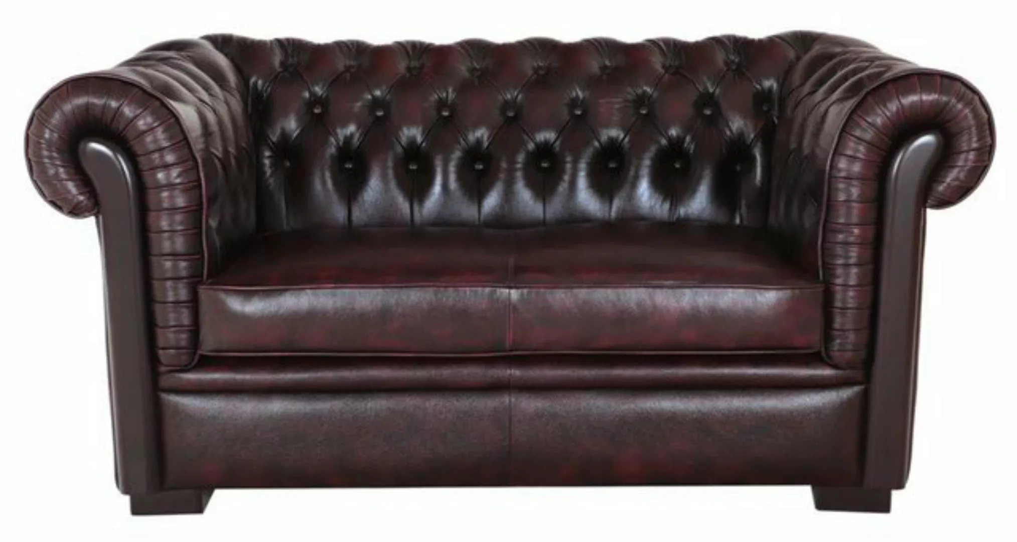 Indischesmoebelhausde Chesterfield-Sofa Zweisitzer-Sofa Chesterfield Tiffy günstig online kaufen