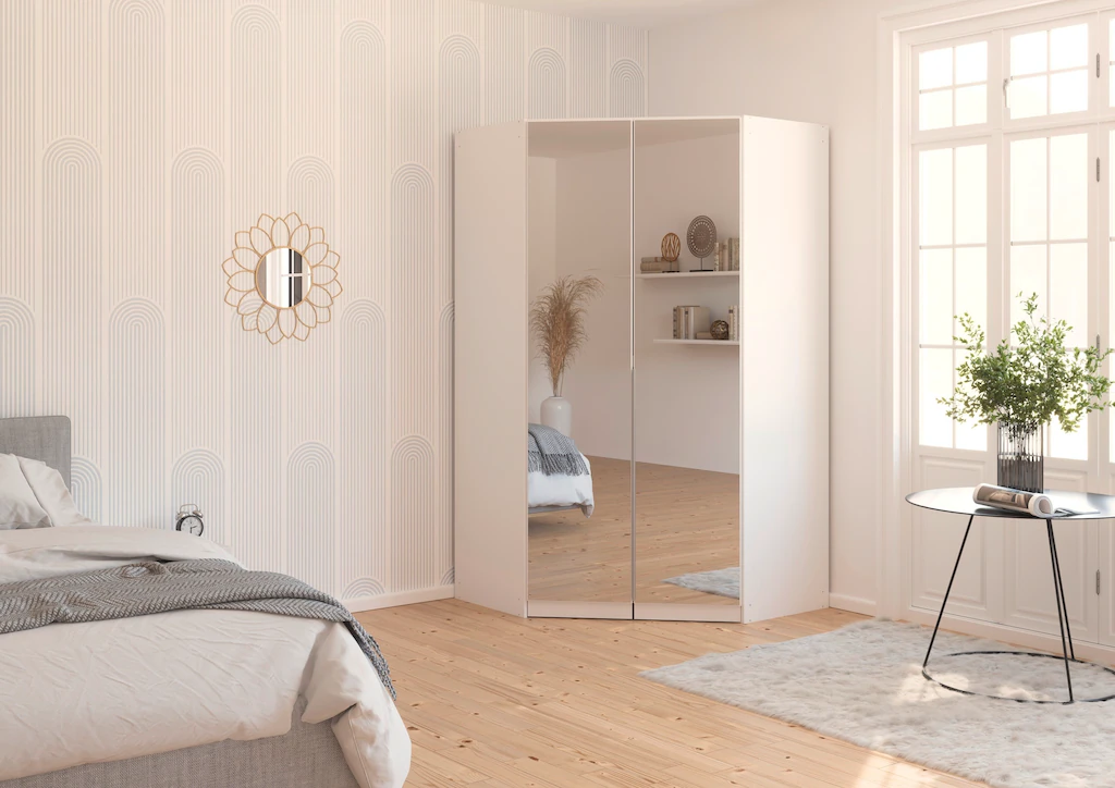 rauch Eckkleiderschrank "Kleiderschrank Schrank Ankleidezimmer Schlafzimmer günstig online kaufen