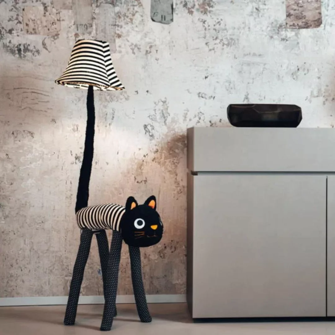 Happy Lamps for smiling eyes LED Stehlampe »Luna die Katze«, 1 flammig-flam günstig online kaufen