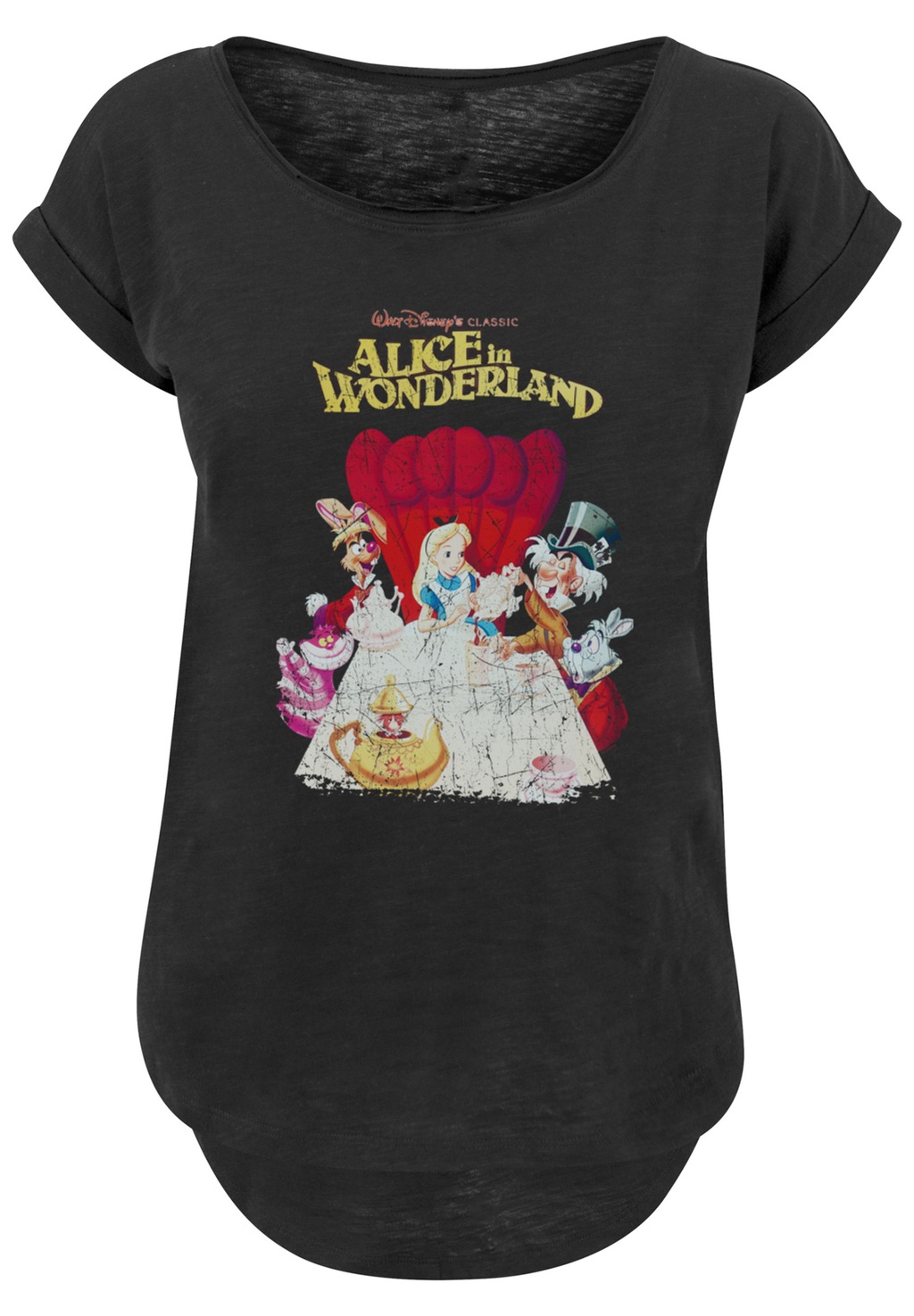 F4NT4STIC T-Shirt "Alice im Wunderland Retro Poster", Print günstig online kaufen
