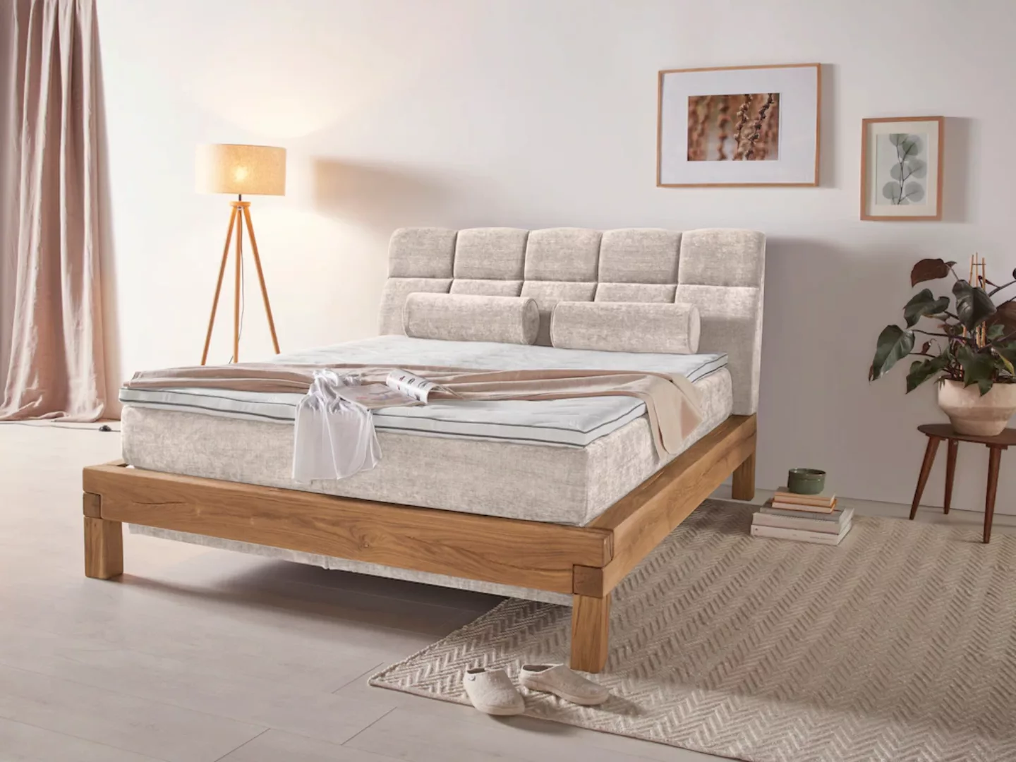 Home affaire Boxspringbett "Villads" günstig online kaufen