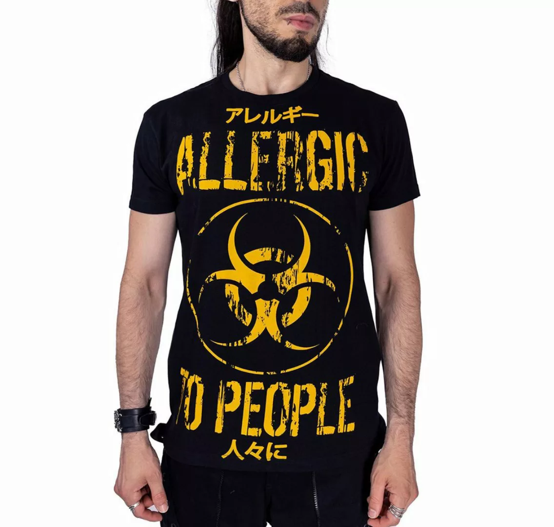 Heartless T-Shirt Allergic To People günstig online kaufen