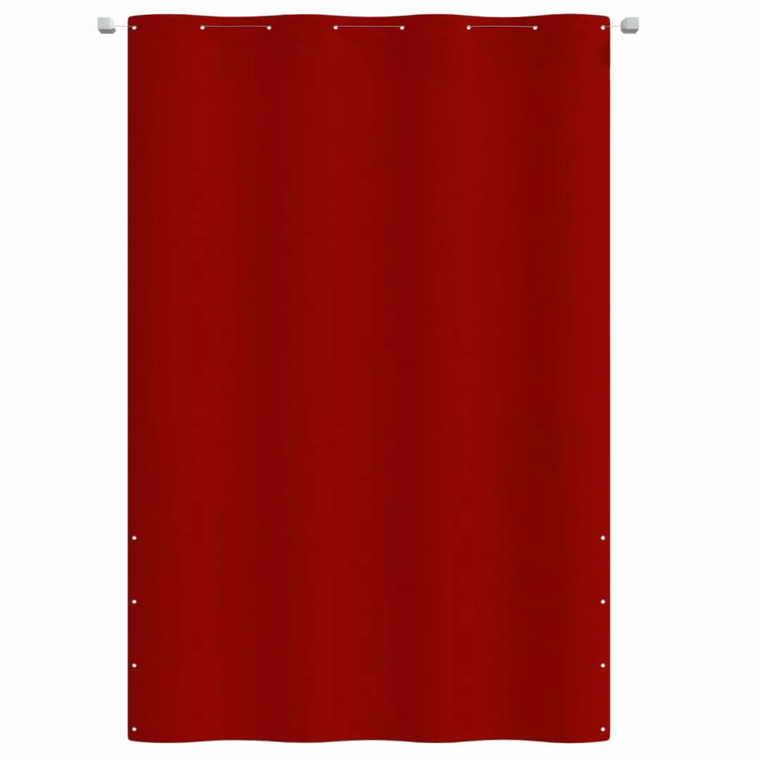 Vidaxl Balkon-sichtschutz Rot 160x240 Cm Oxford-gewebe günstig online kaufen