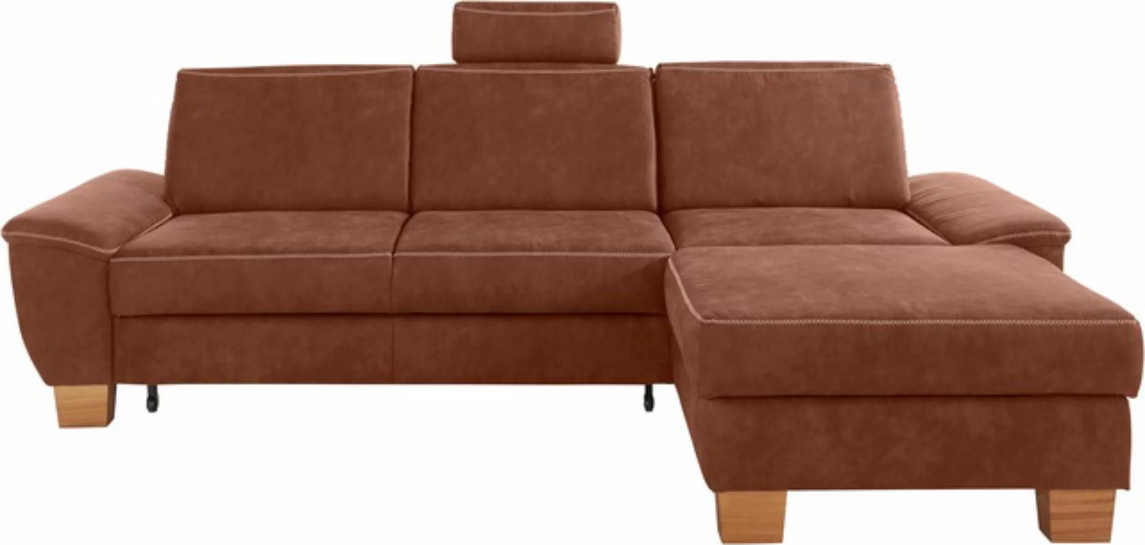 exxpo - sofa fashion Ecksofa "Croma, hochwertige Detailverarbeitung, mit Ko günstig online kaufen