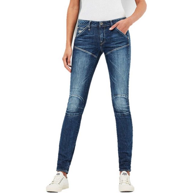 G-STAR Skinny-fit-Jeans Damen Skinny Jeanshose 5620 Mid 26W/30L (1-tlg) Mid günstig online kaufen