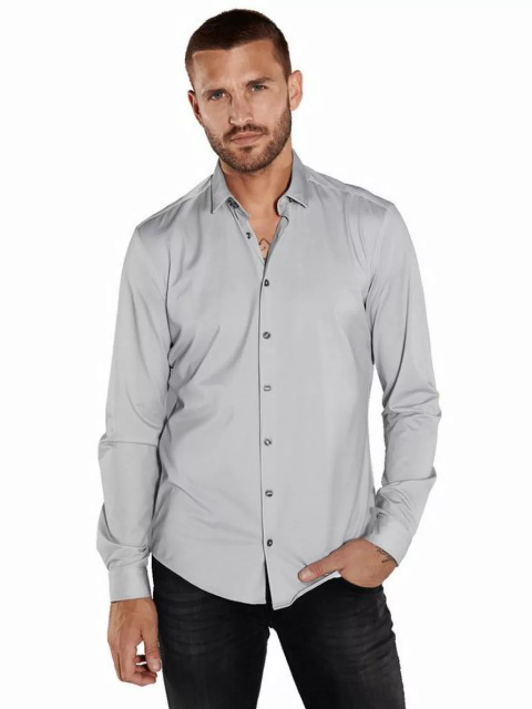 emilio adani Langarmhemd Langarm-Hemd slim fit günstig online kaufen