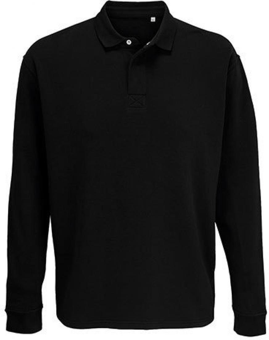 SOLS Langarm-Poloshirt Unisex Polo Collar Sweatshirt günstig online kaufen