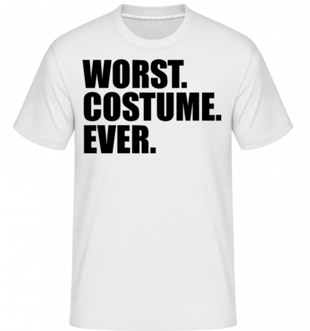 Worst. Costume. Ever. · Shirtinator Männer T-Shirt günstig online kaufen