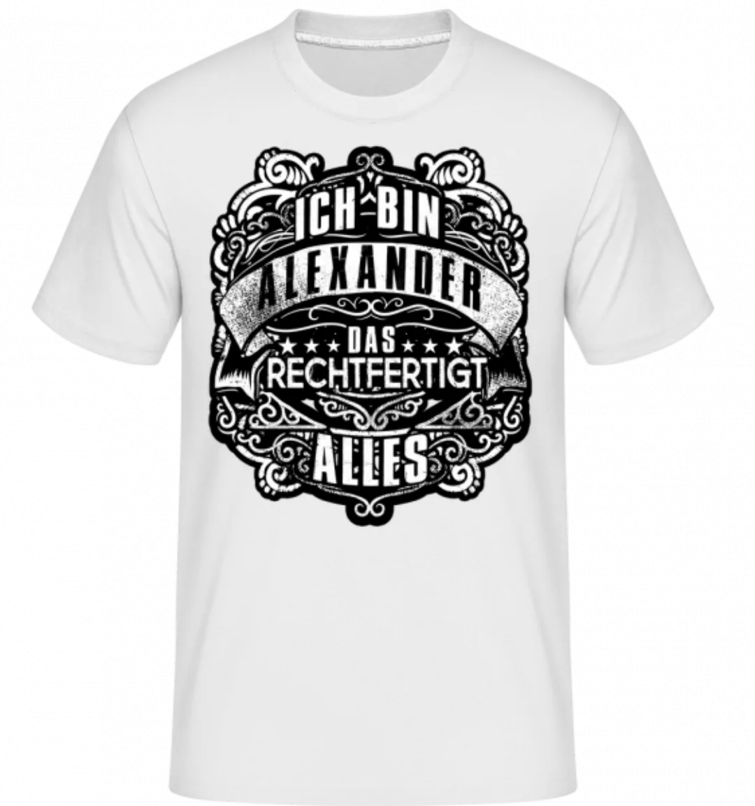 Ich Bin Alexander · Shirtinator Männer T-Shirt günstig online kaufen