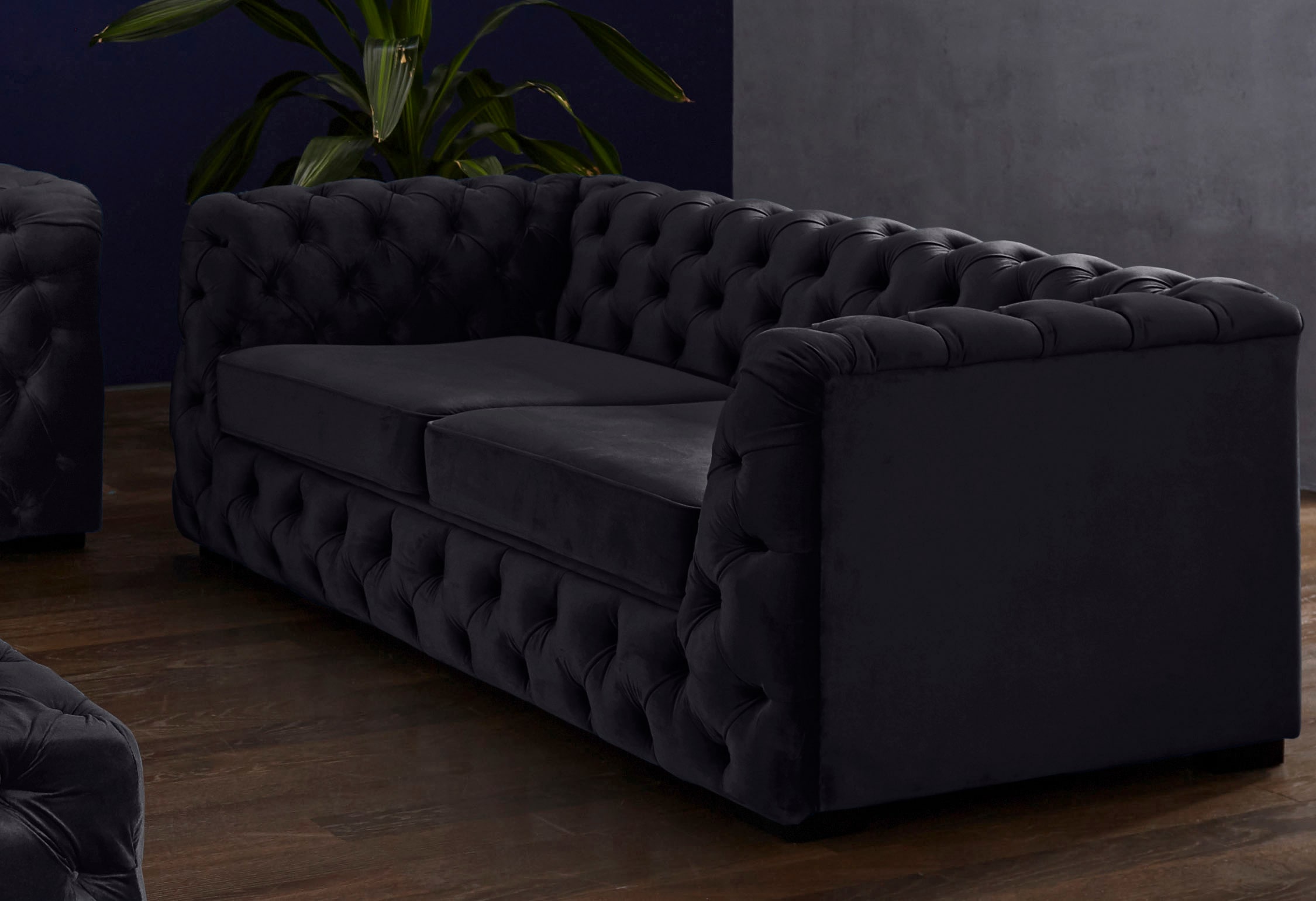 Home affaire Chesterfield-Sofa »Kalina«, mit klassischer Chesterfield-Knopf günstig online kaufen
