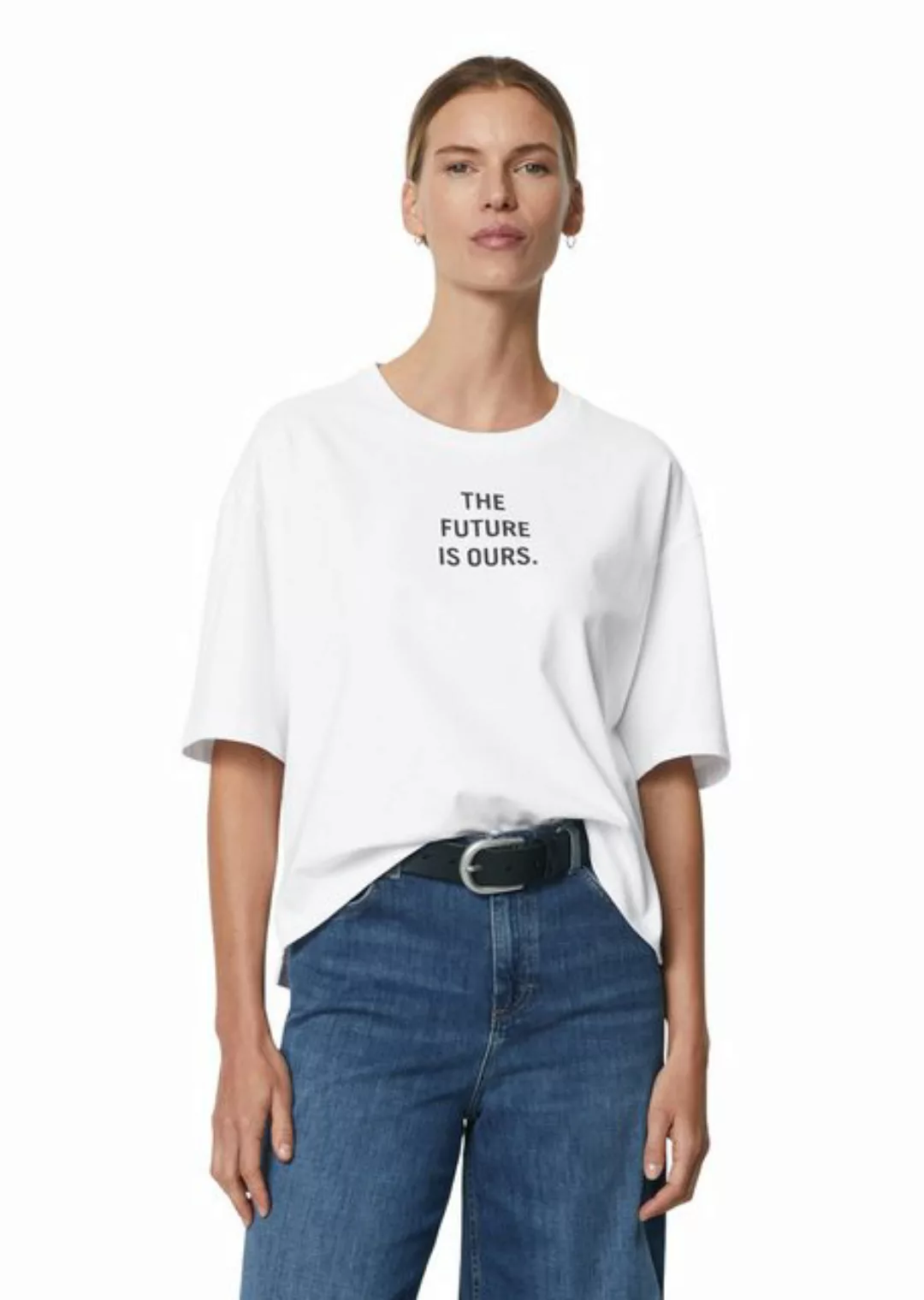 Marc O'Polo T-Shirt aus reiner Bio-Baumwolle günstig online kaufen