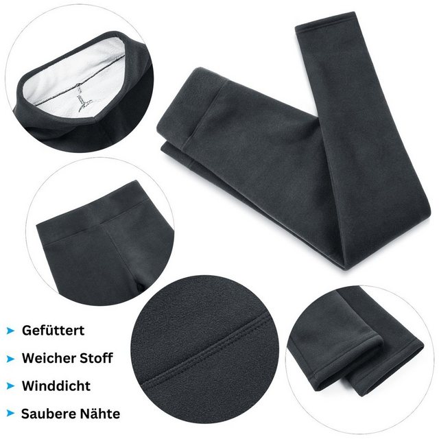 Frentree Thermoleggings Damen mit Fleece Gefütterte Thermo Leggings für Win günstig online kaufen