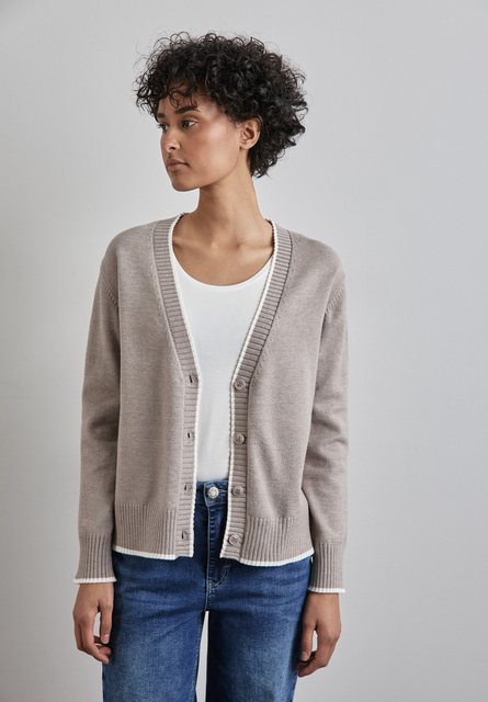 STREET ONE Cardigan, mit V-Ausschnitt günstig online kaufen