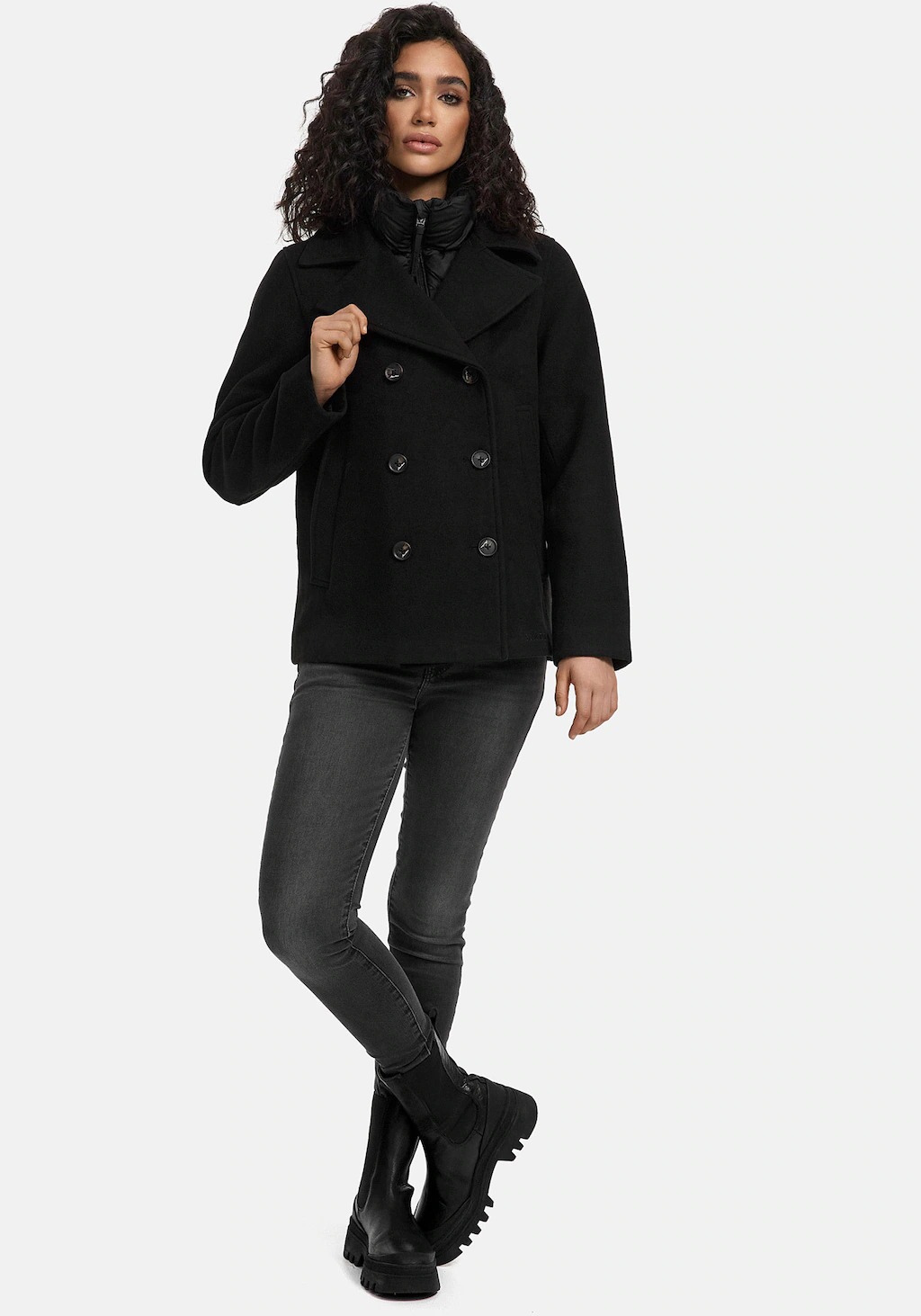 Marikoo Winterjacke "Aylaraa", Elegante Designer Winterjacke günstig online kaufen