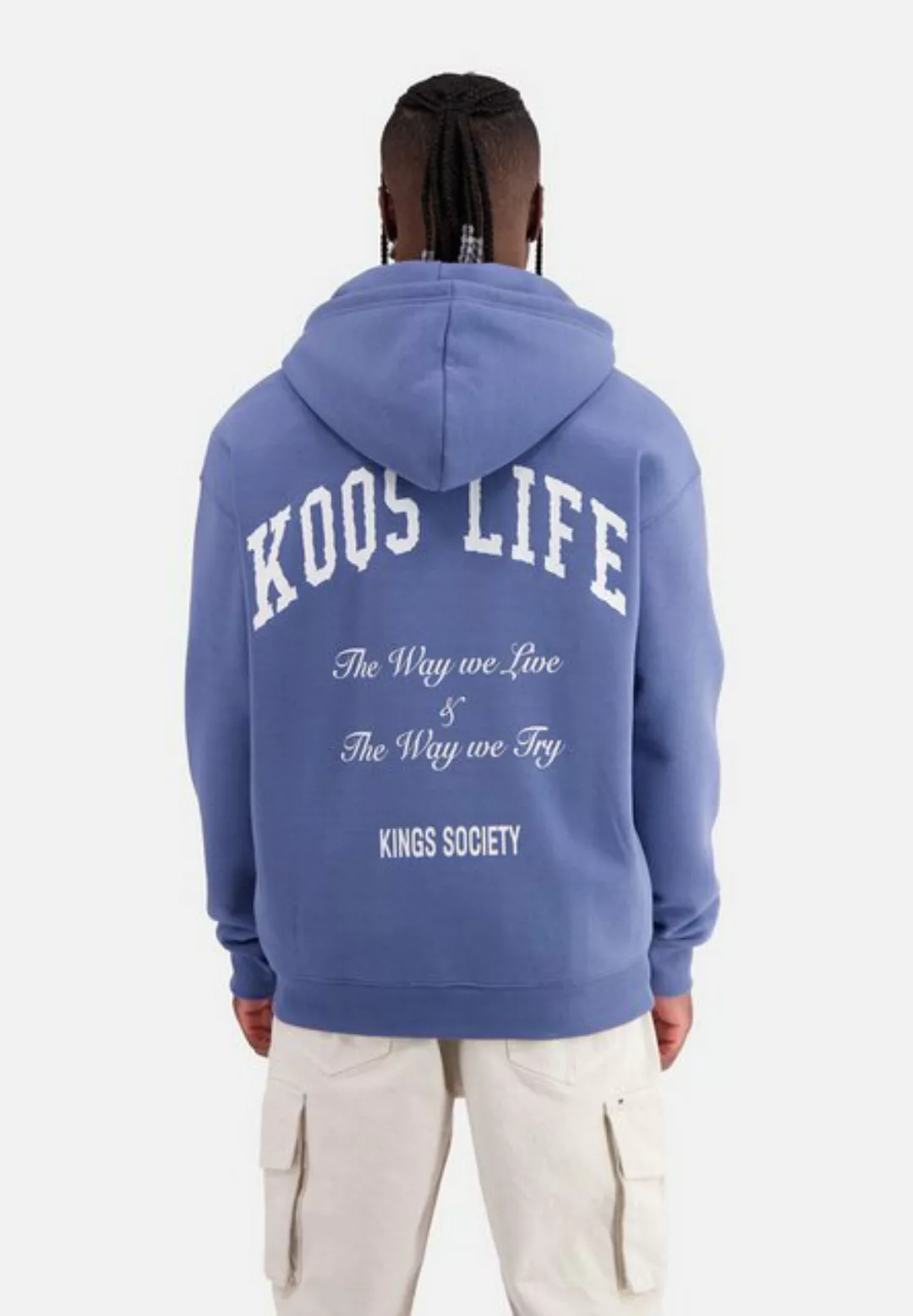 KOQS Sweatjacke KOQS Life günstig online kaufen