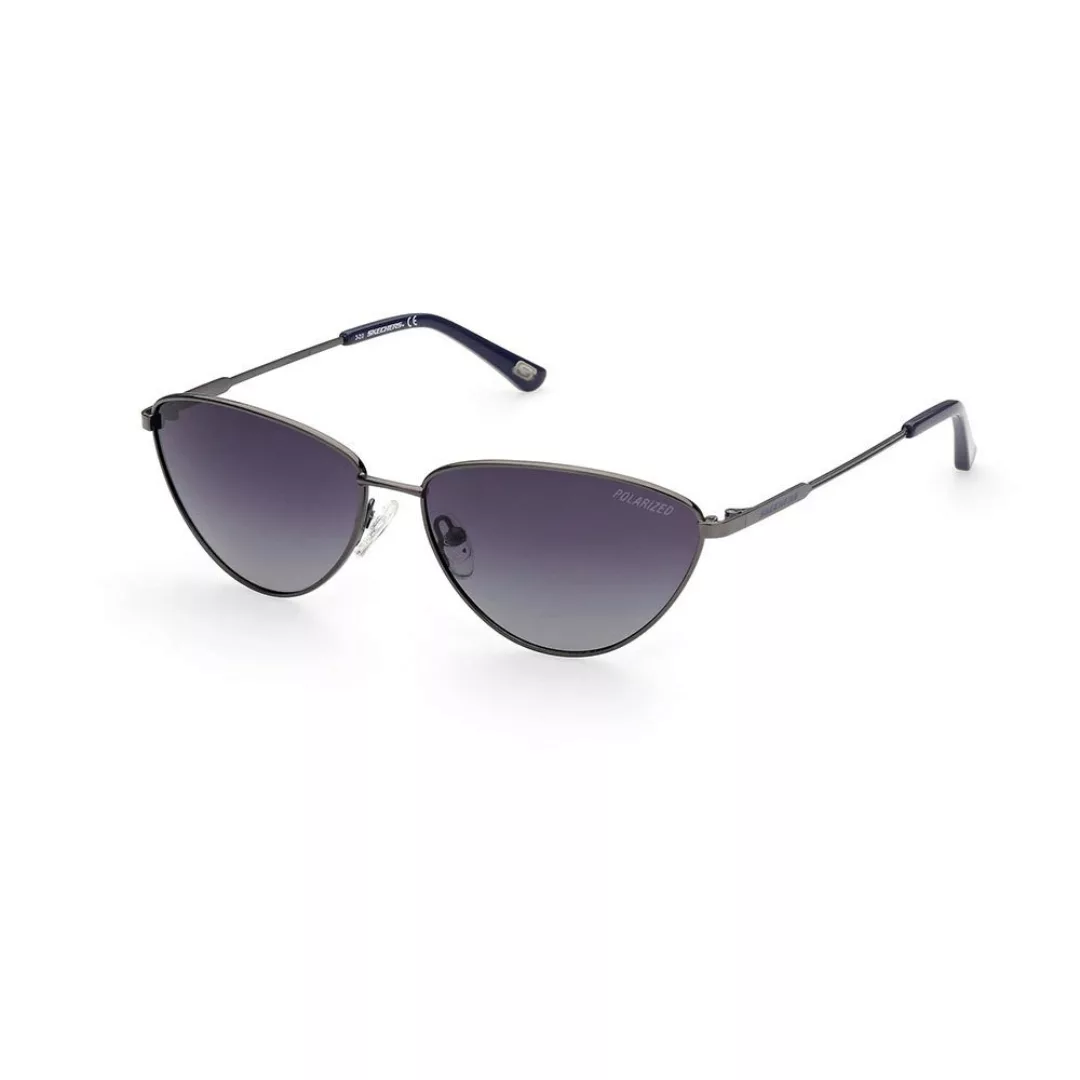 Skechers Se6045 Sonnenbrille 57 Shiny Gunmetal günstig online kaufen