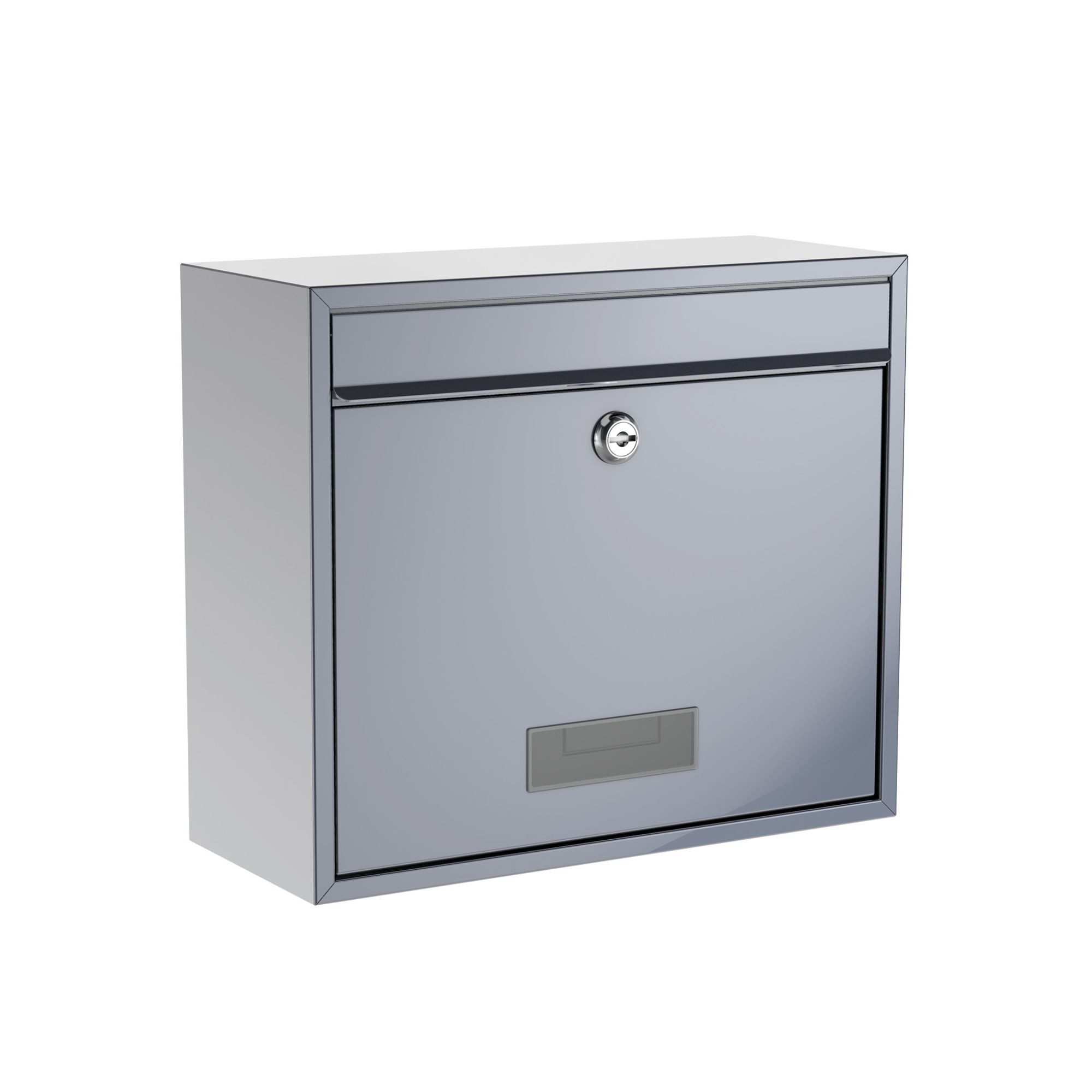 BASI Wandbriefkasten Wandbriefkasten (Spar-Set, 1-St), silber, günstig online kaufen
