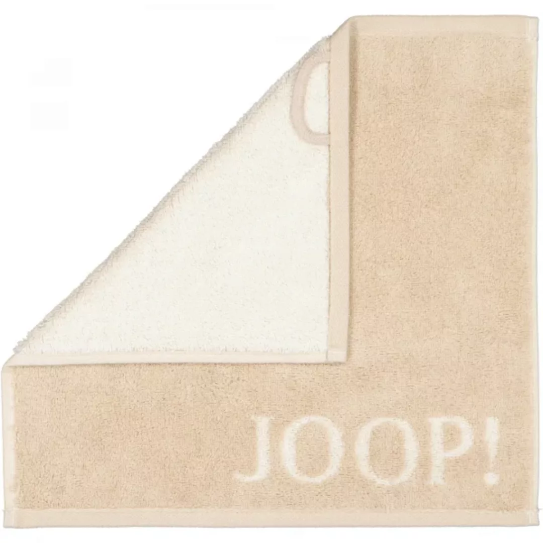 JOOP! Classic - Doubleface 1600 - Farbe: Sand - 30 - Seiflappen 30x30 cm günstig online kaufen