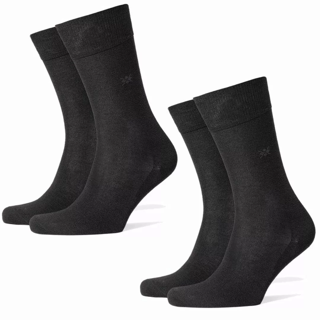 Burlington 2 Paar Herren Socken Dublin Kurzstrumpf Onesize 40-46 - Anthrazi günstig online kaufen