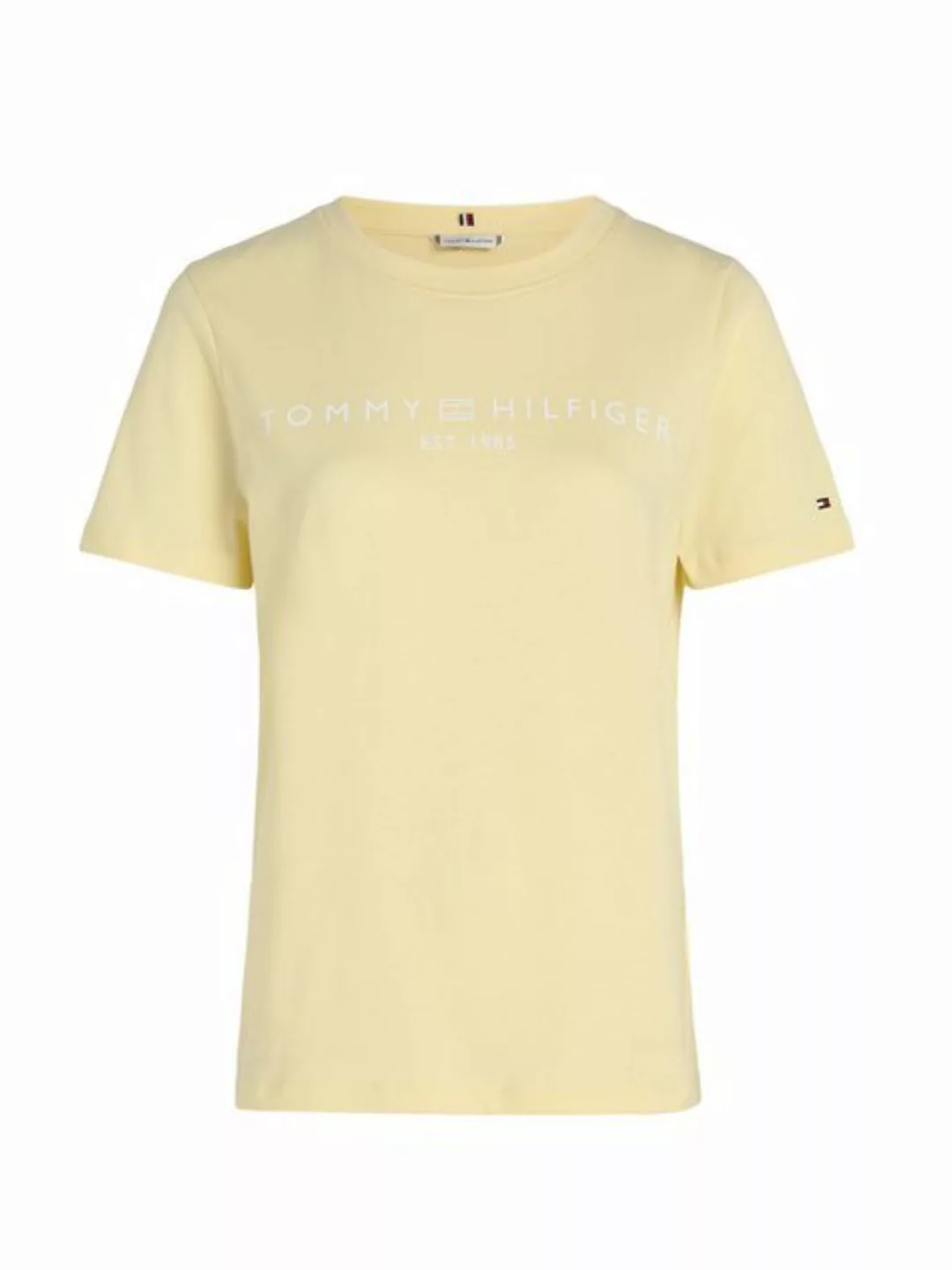 Tommy Hilfiger Curve Rundhalsshirt CRV REG CORP LOGO C-NK SS in größeren Gr günstig online kaufen